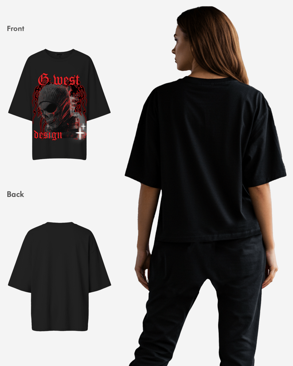G WEST MASK 3.0 Oversized Tee - Women - G West