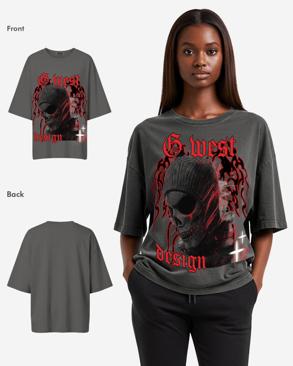 G WEST MASK 3.0 Oversized Tee - Women - G West