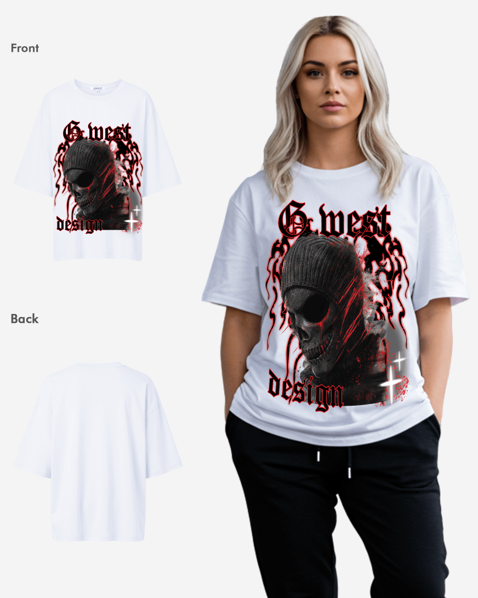 G WEST MASK 3.0 Oversized Tee - Women - G West