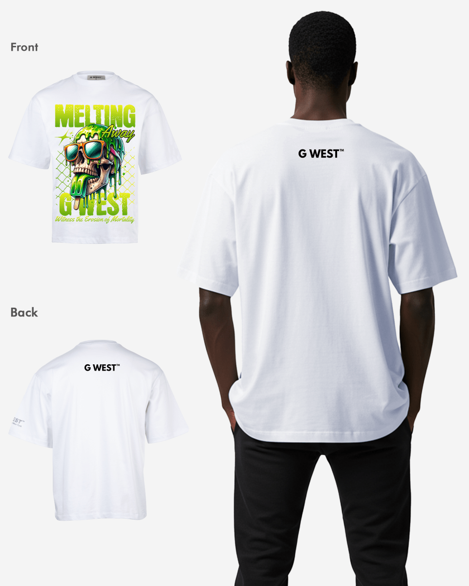G - WEST MELTING AWAY OVERSIZED TEE GWROJMT171 - G West