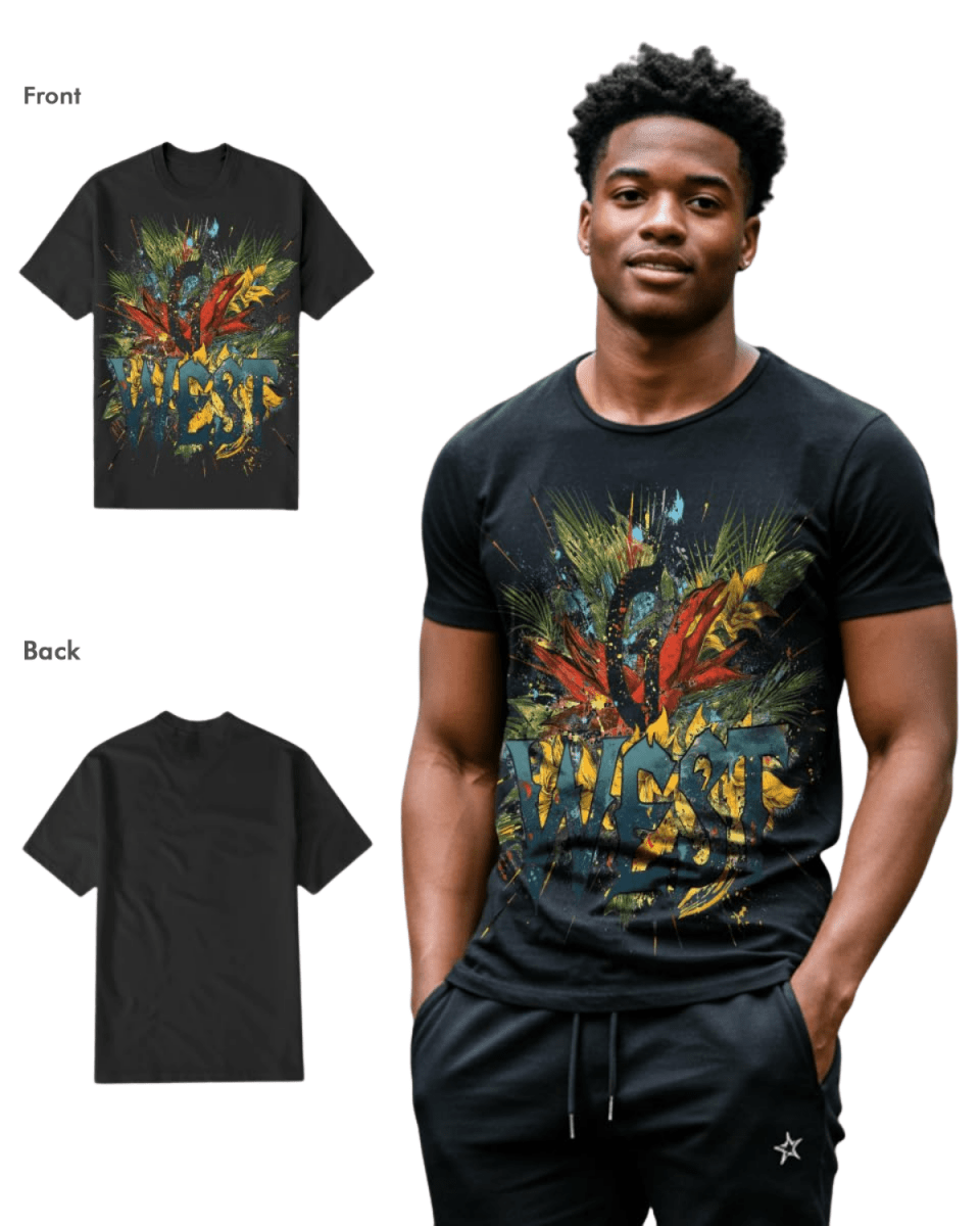 G West Mens Cali Vibes Tee - G West