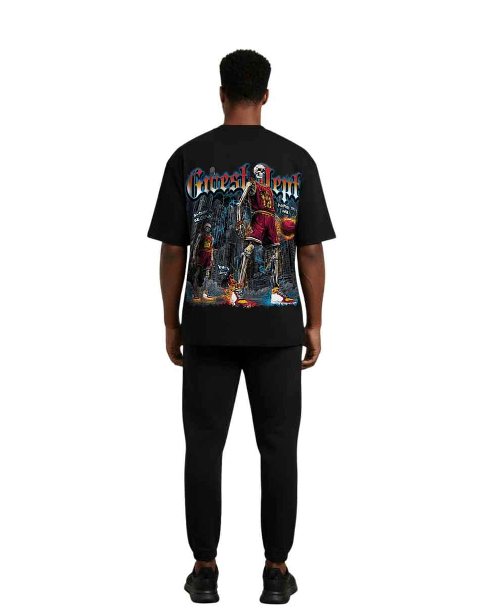 G West Men's Hellrim Oversized Men's T-Shirt - G West