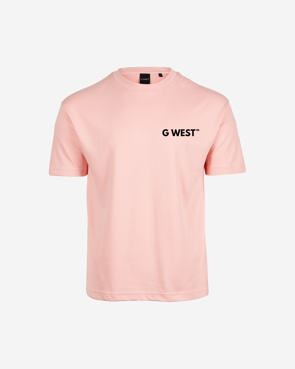 G WEST MENS LOGO KEEP DRY OVERSIZED TEE - G West