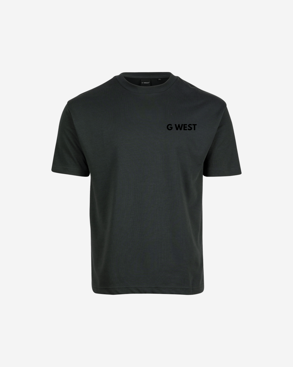 G WEST MENS LOGO KEEP DRY OVERSIZED TEE - G West