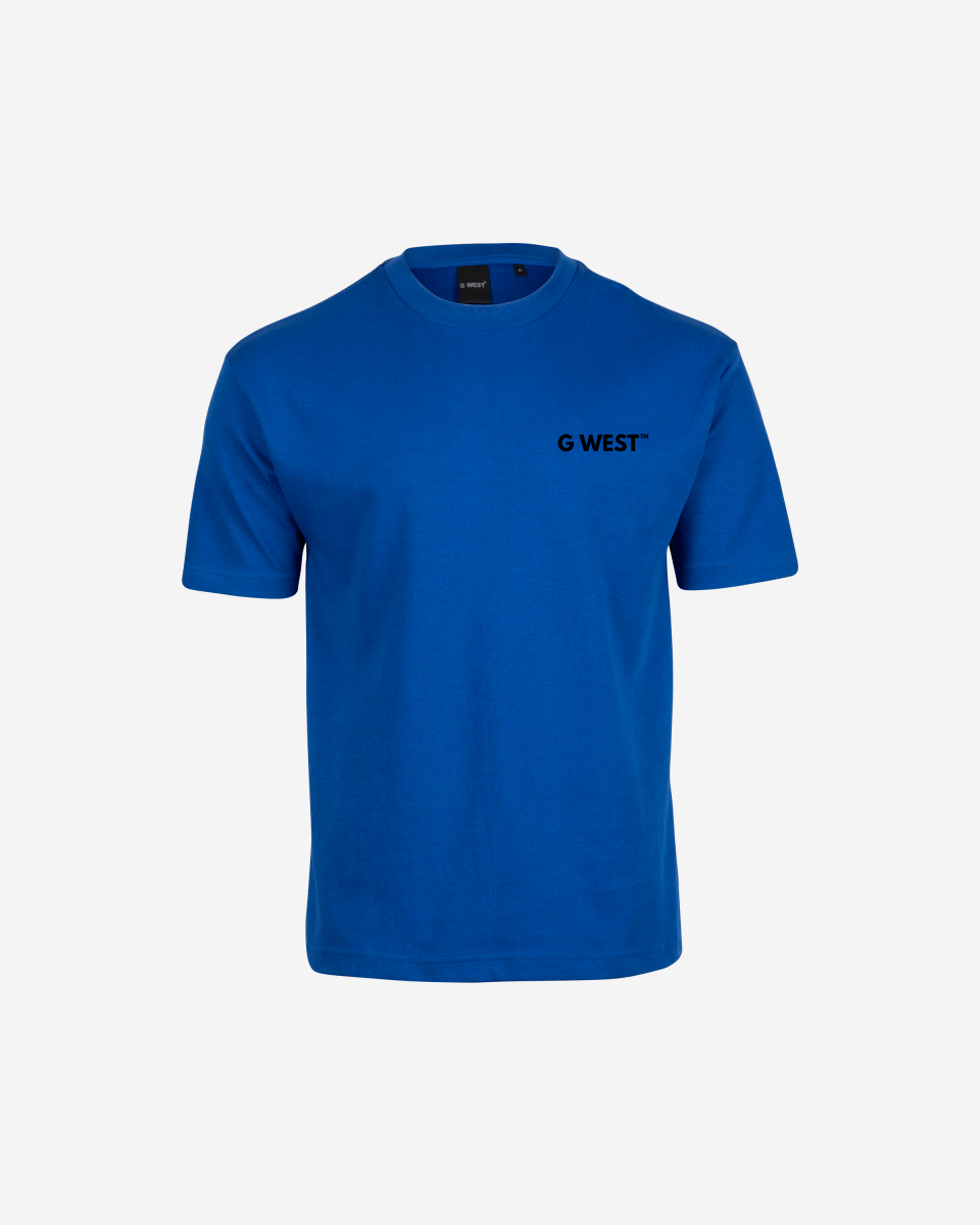 G WEST MENS LOGO KEEP DRY OVERSIZED TEE - G West