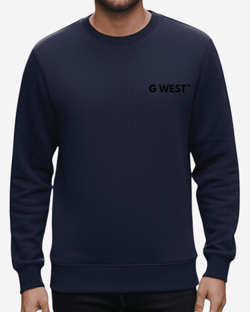 G West Men's Nyc Can Heavy Premium Crewneck - G West