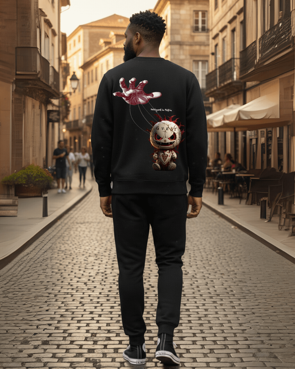 G West Men's Puppet Heavy Premium Crewneck - G West