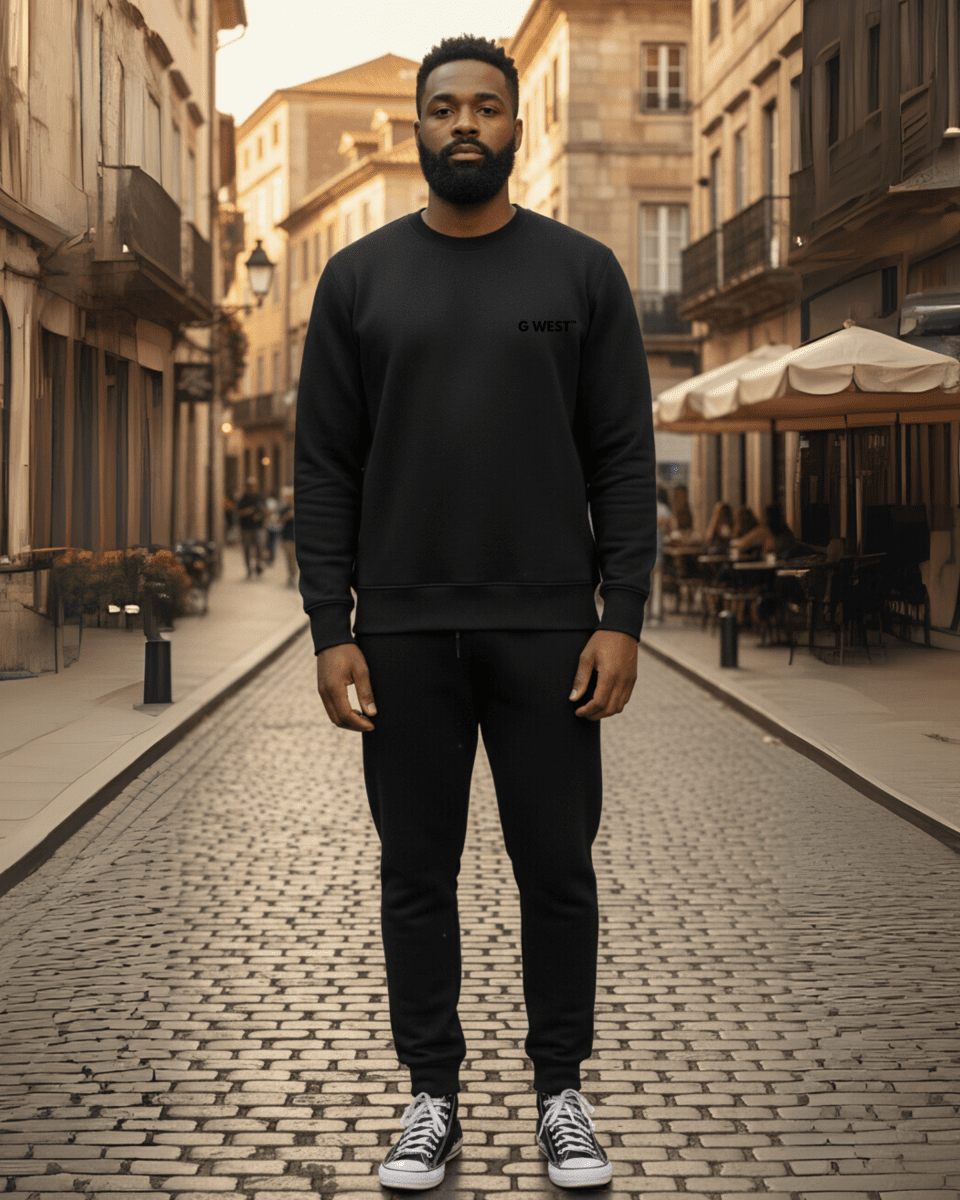 G West Men's Puppet Heavy Premium Crewneck - G West