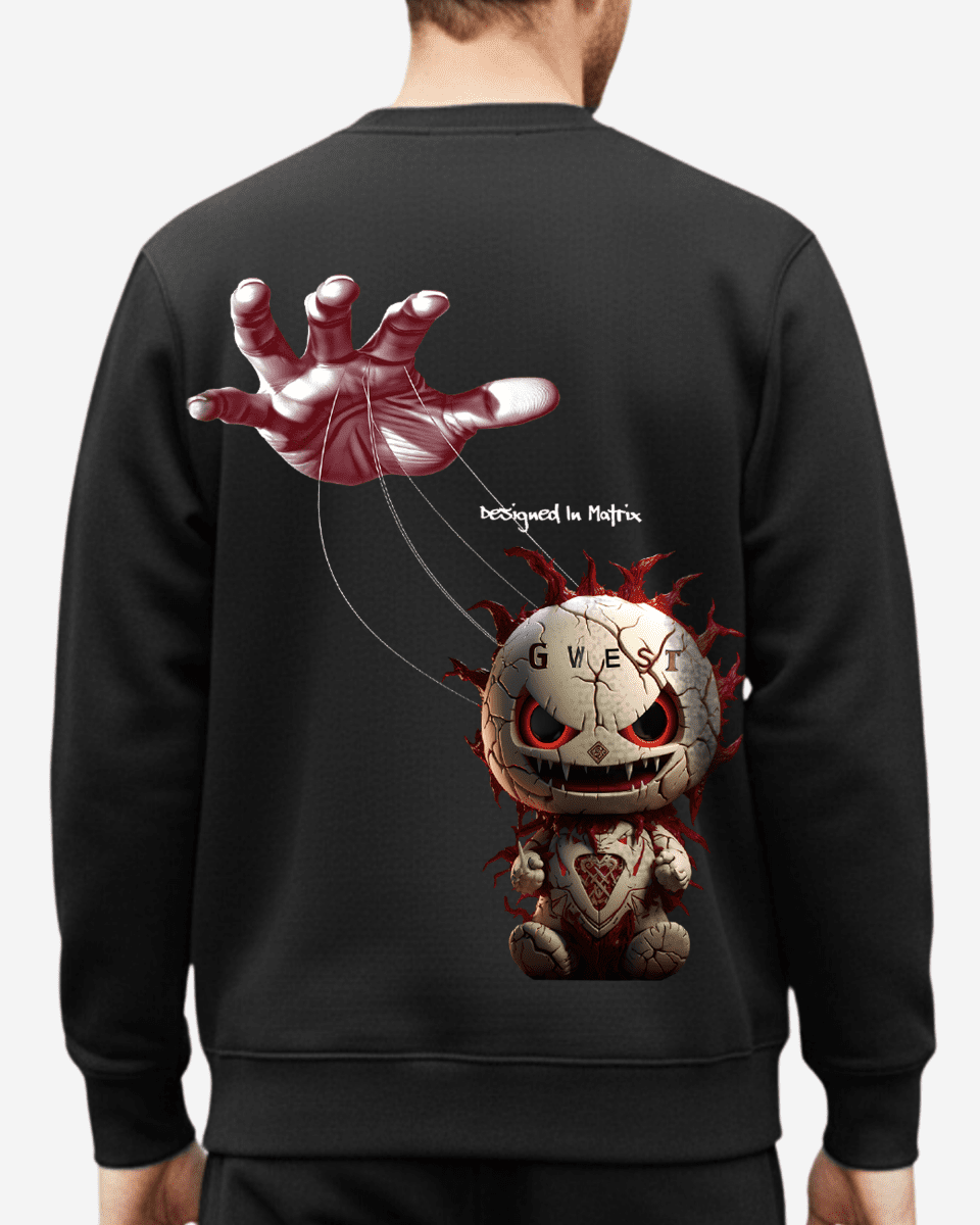 G West Men's Puppet Heavy Premium Crewneck - G West