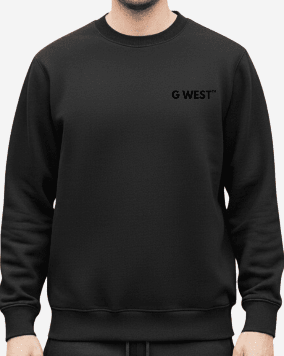 G West Men's Puppet Heavy Premium Crewneck - G West