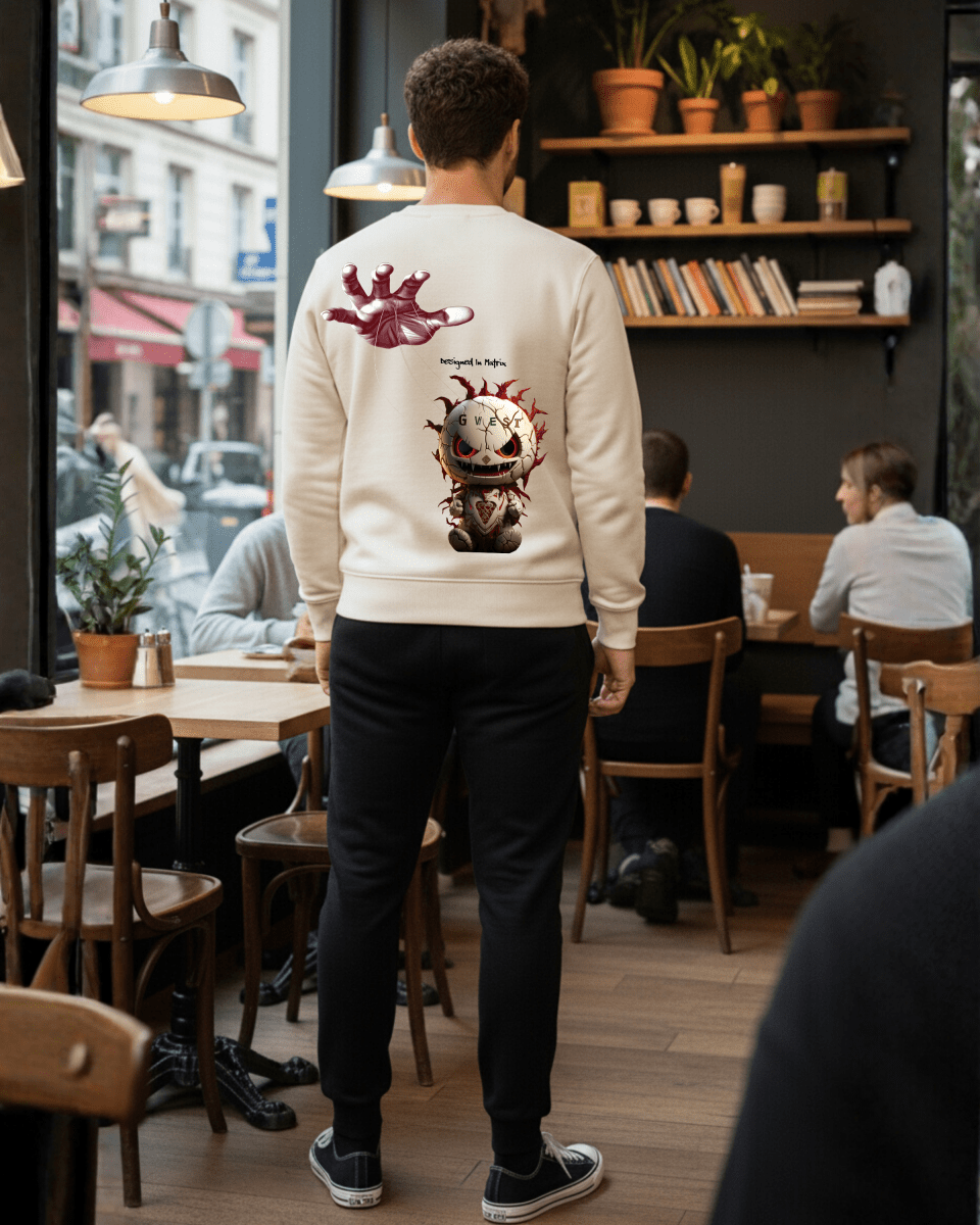 G West Men's Puppet Heavy Premium Crewneck - G West