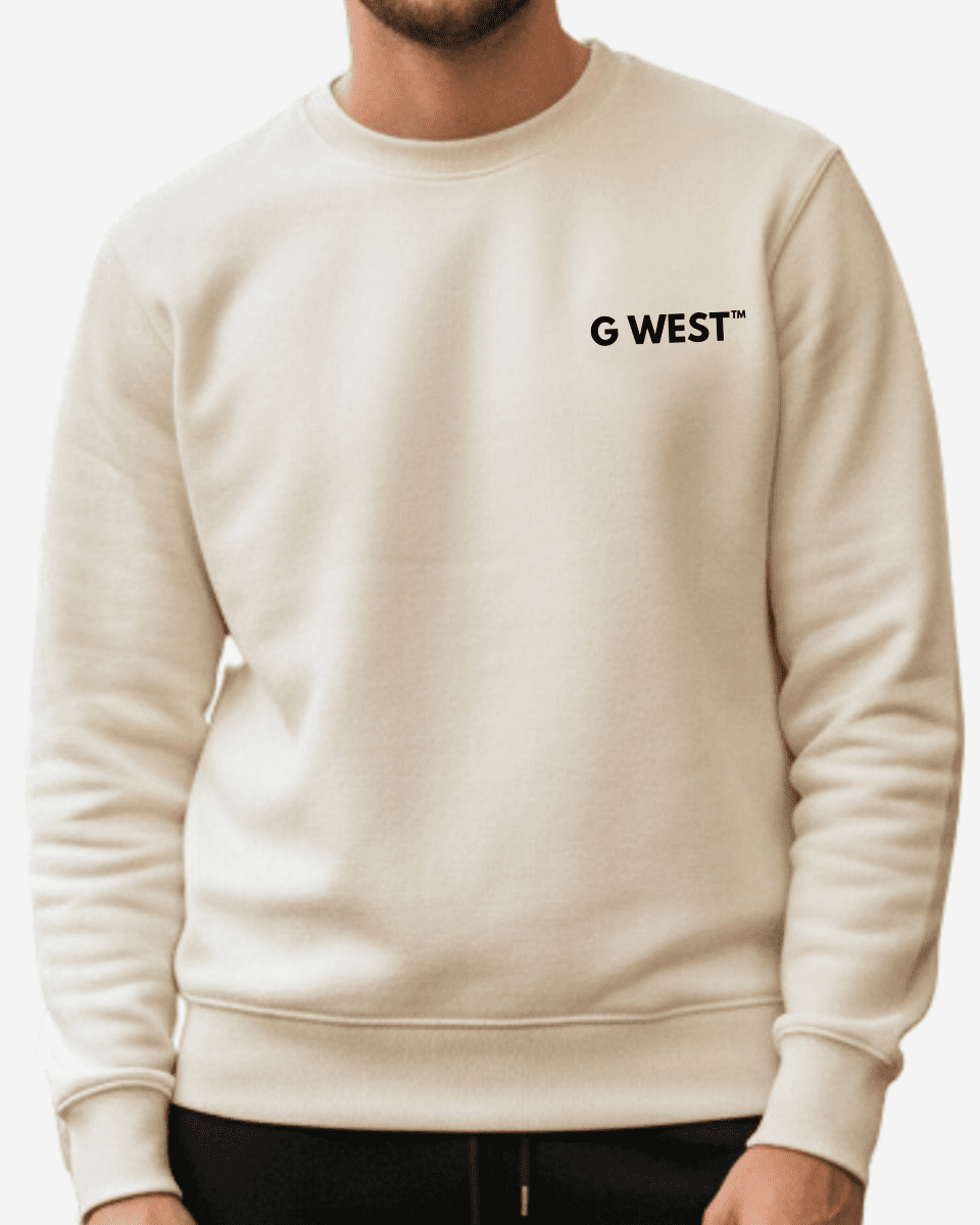G West Men's Puppet Heavy Premium Crewneck - G West