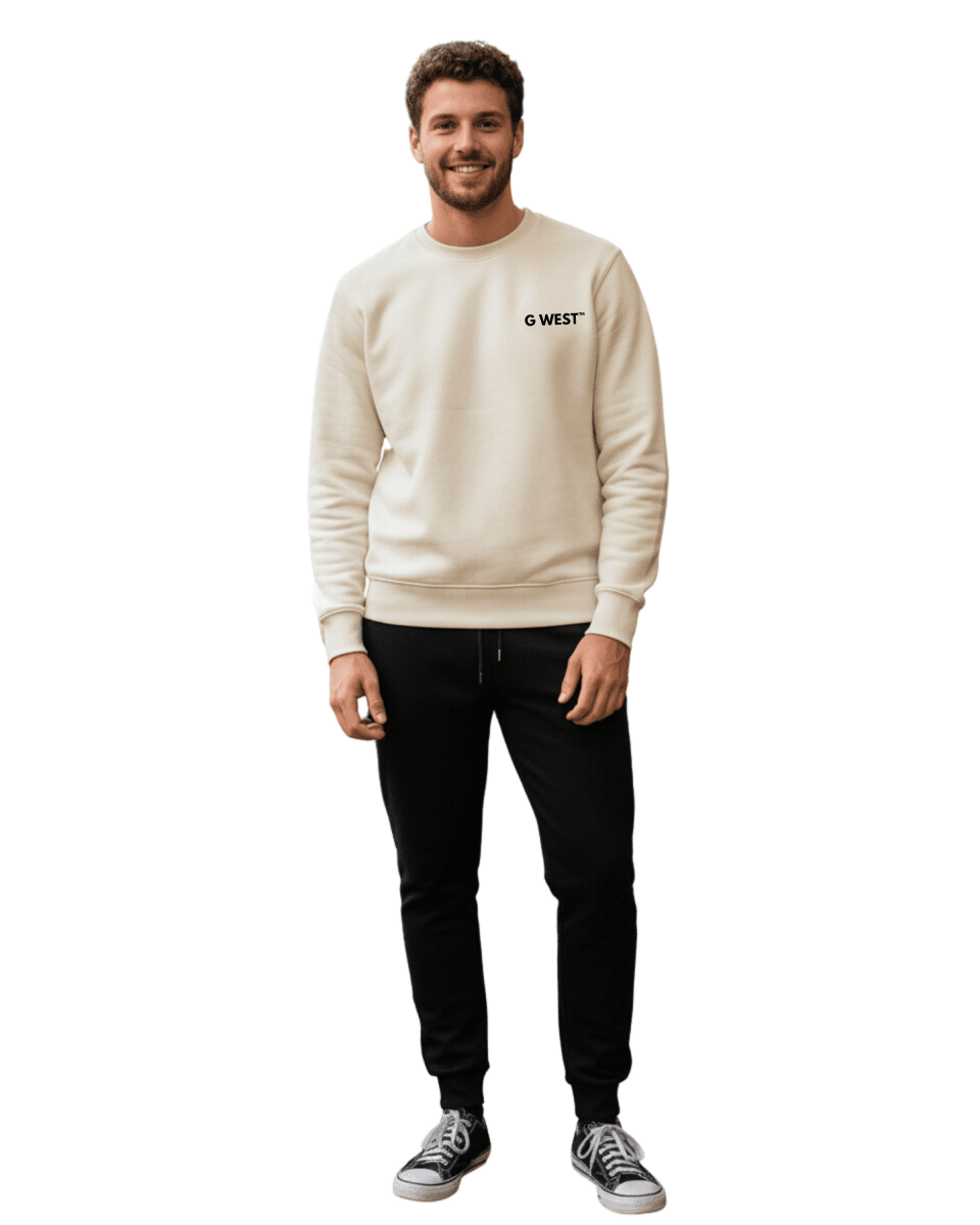 G West Men's Puppet Heavy Premium Crewneck - G West