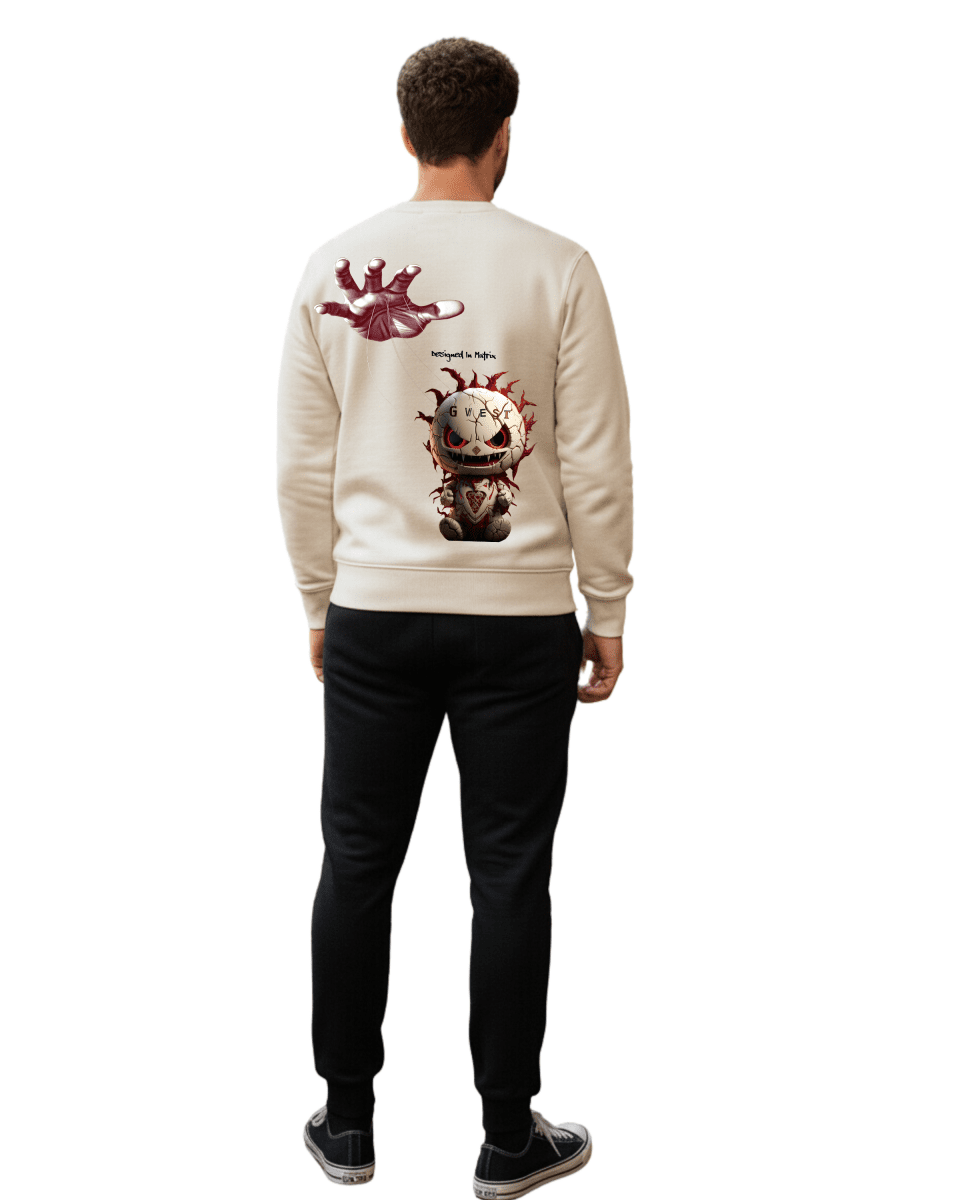 G West Men's Puppet Heavy Premium Crewneck - G West