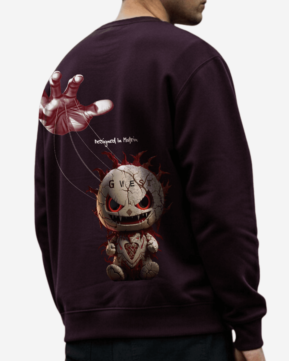 G West Men's Puppet Heavy Premium Crewneck - G West