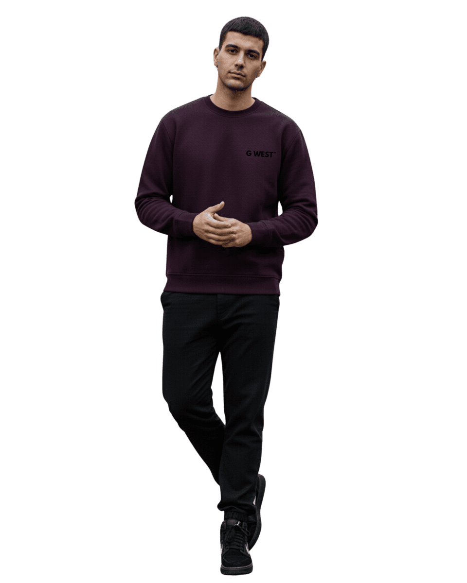 G West Men's Puppet Heavy Premium Crewneck - G West