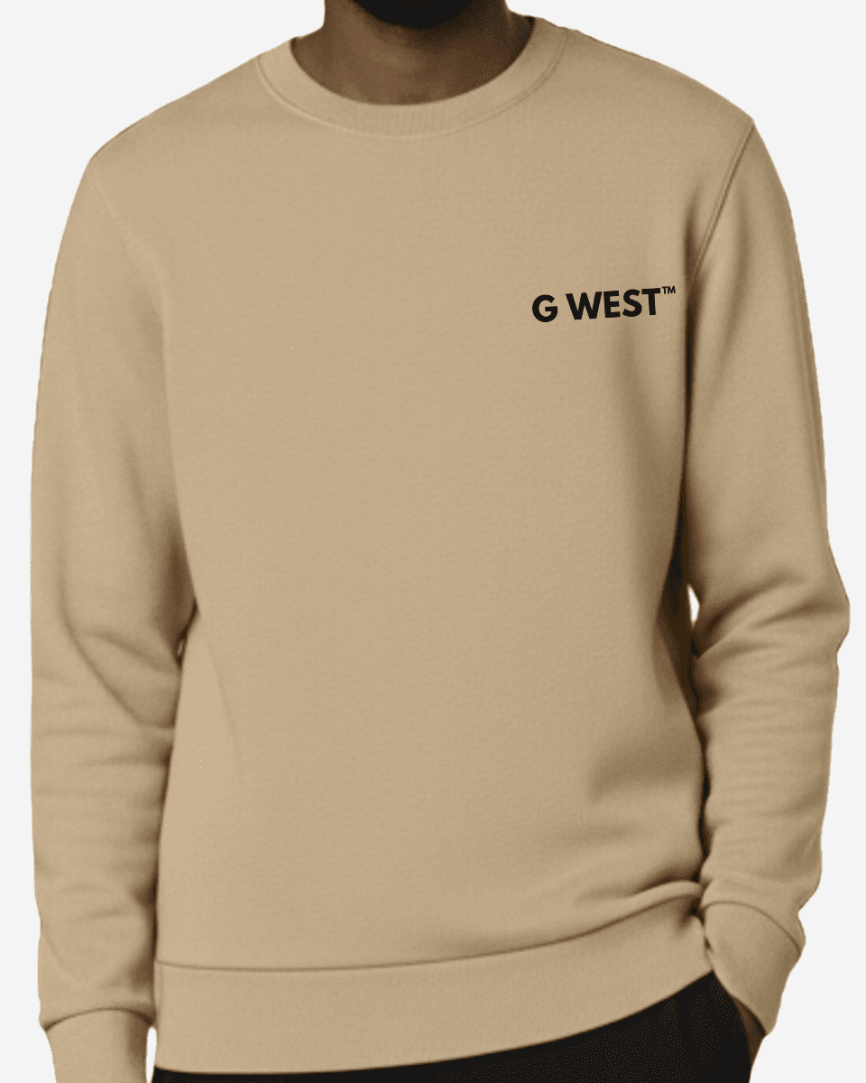 G West Men's Puppet Heavy Premium Crewneck - G West