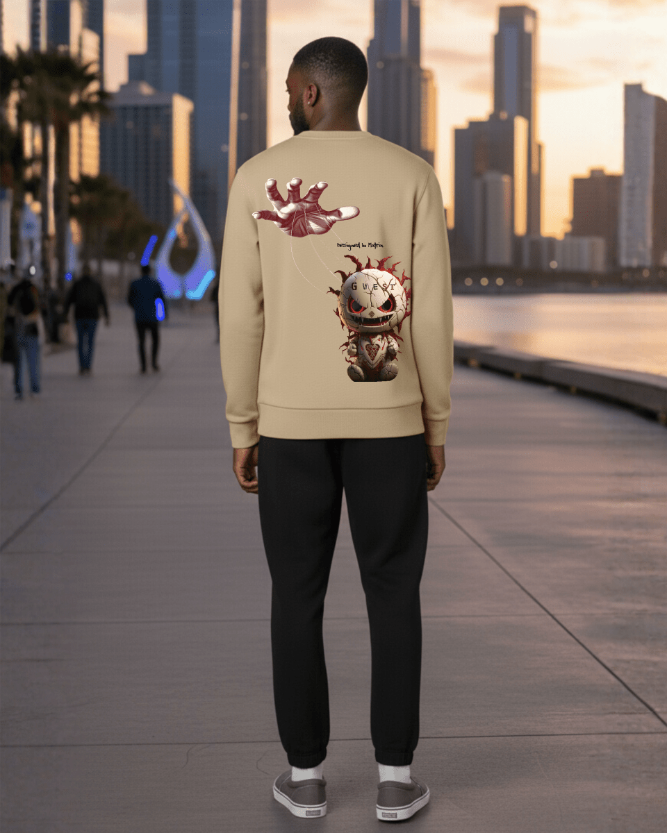 G West Men's Puppet Heavy Premium Crewneck - G West