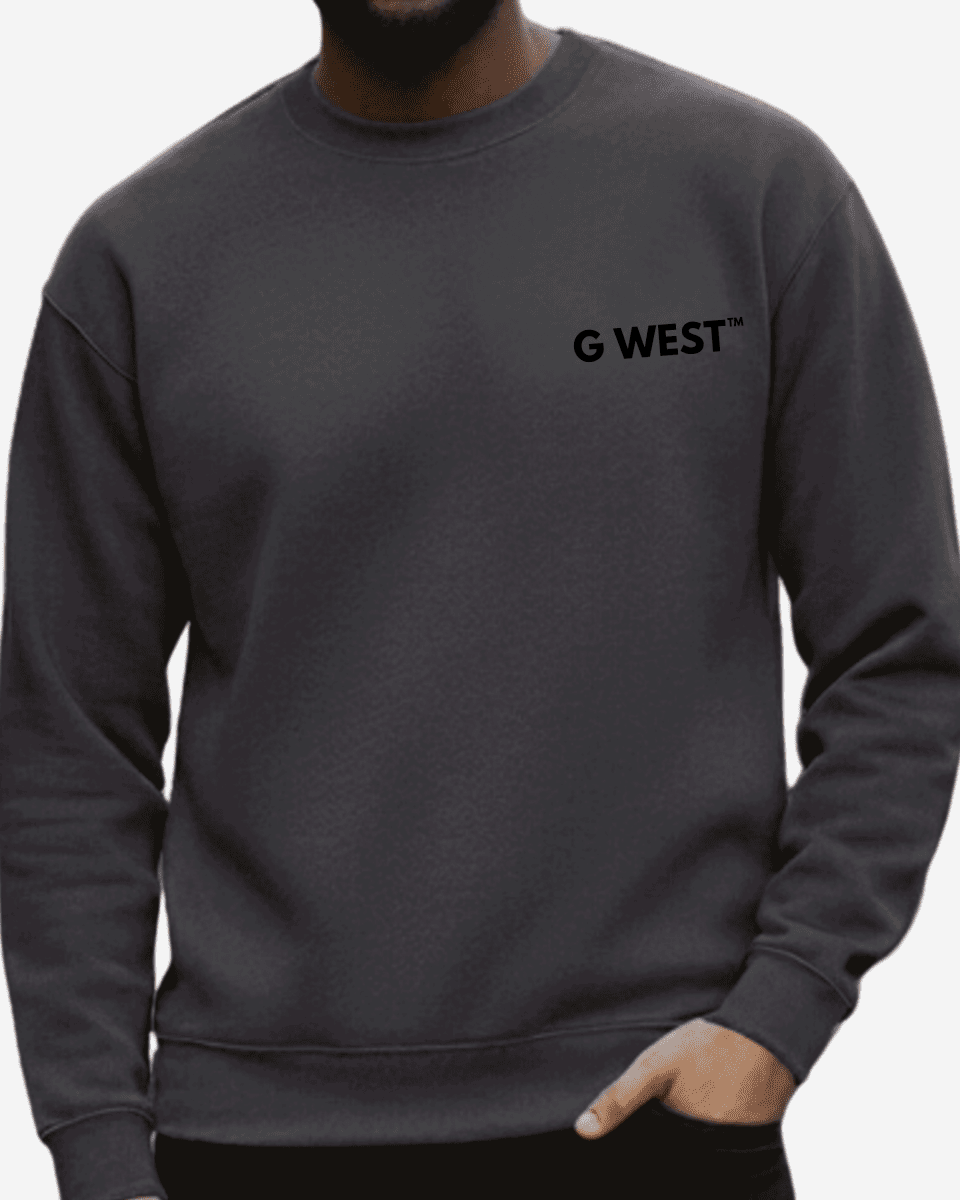 G West Men's Red Spider Heavy Premium Crewneck - G West