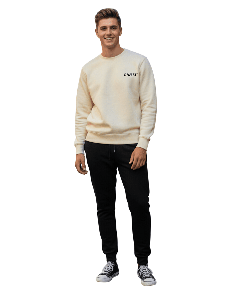 G West Men's Red Spider Heavy Premium Crewneck - G West