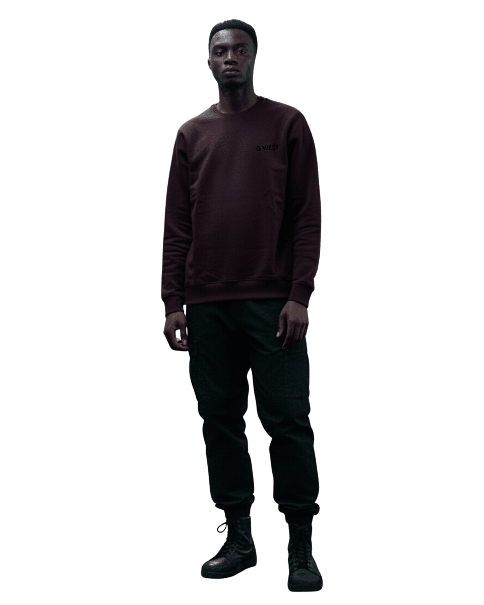 G West Men's Red Spider Heavy Premium Crewneck - G West