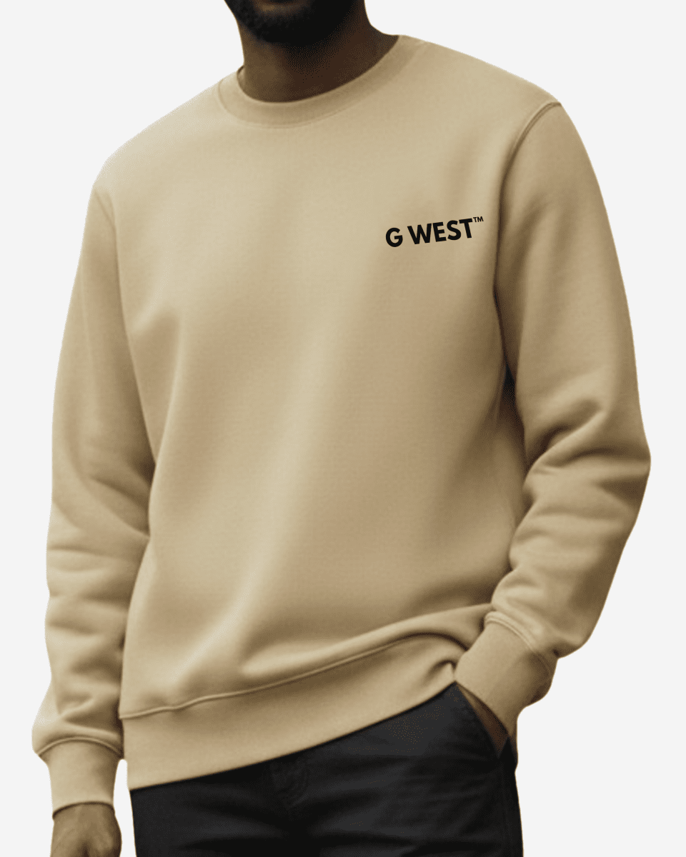 G West Men's Red Spider Heavy Premium Crewneck - G West