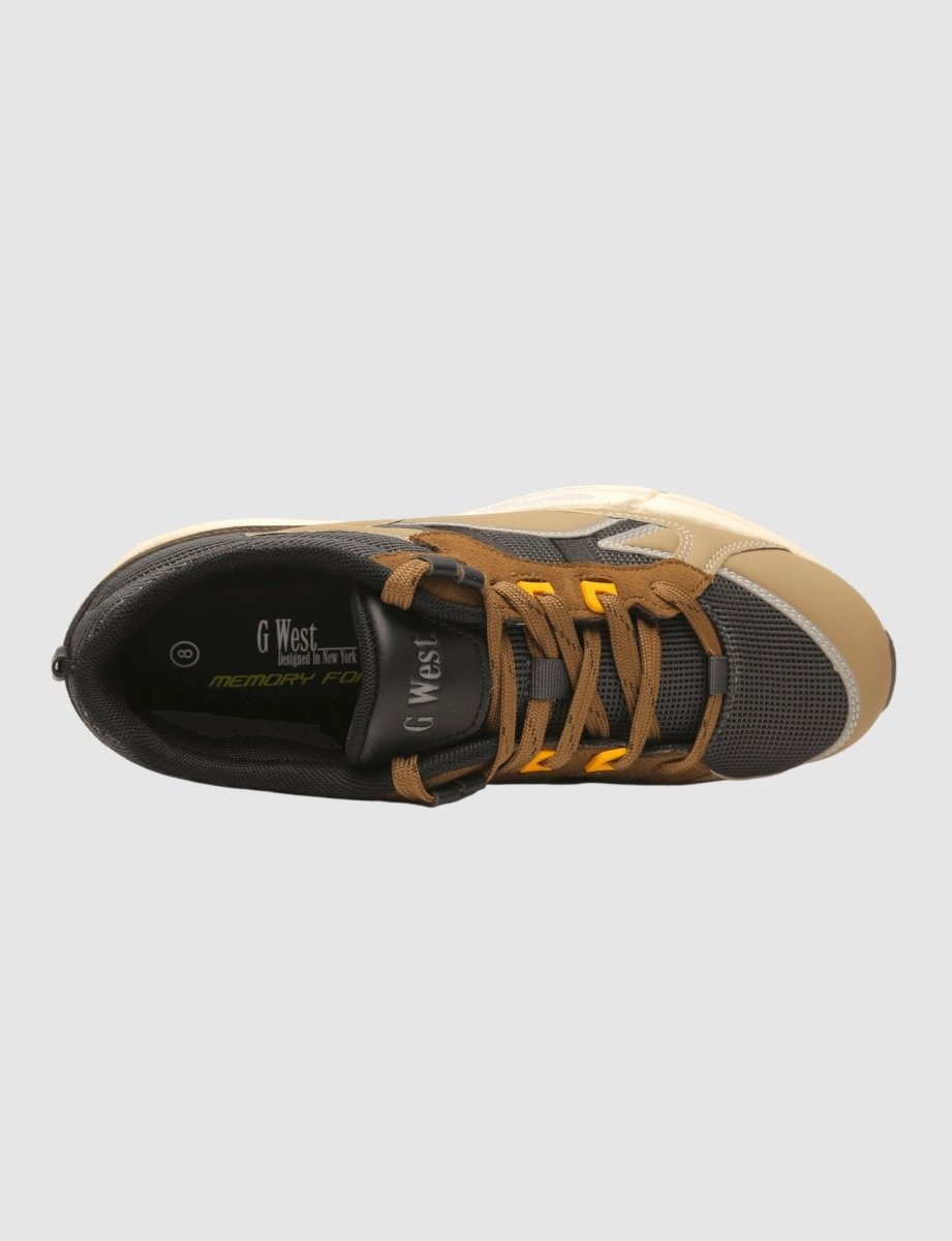 G West Mens Running Shoes - Gwm20009|Brown - G West