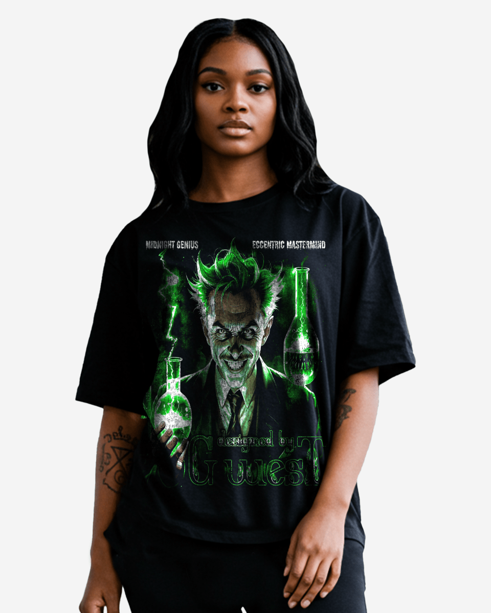 G West Midnight Genius Premium Oversized Tee - WOMEN - G West