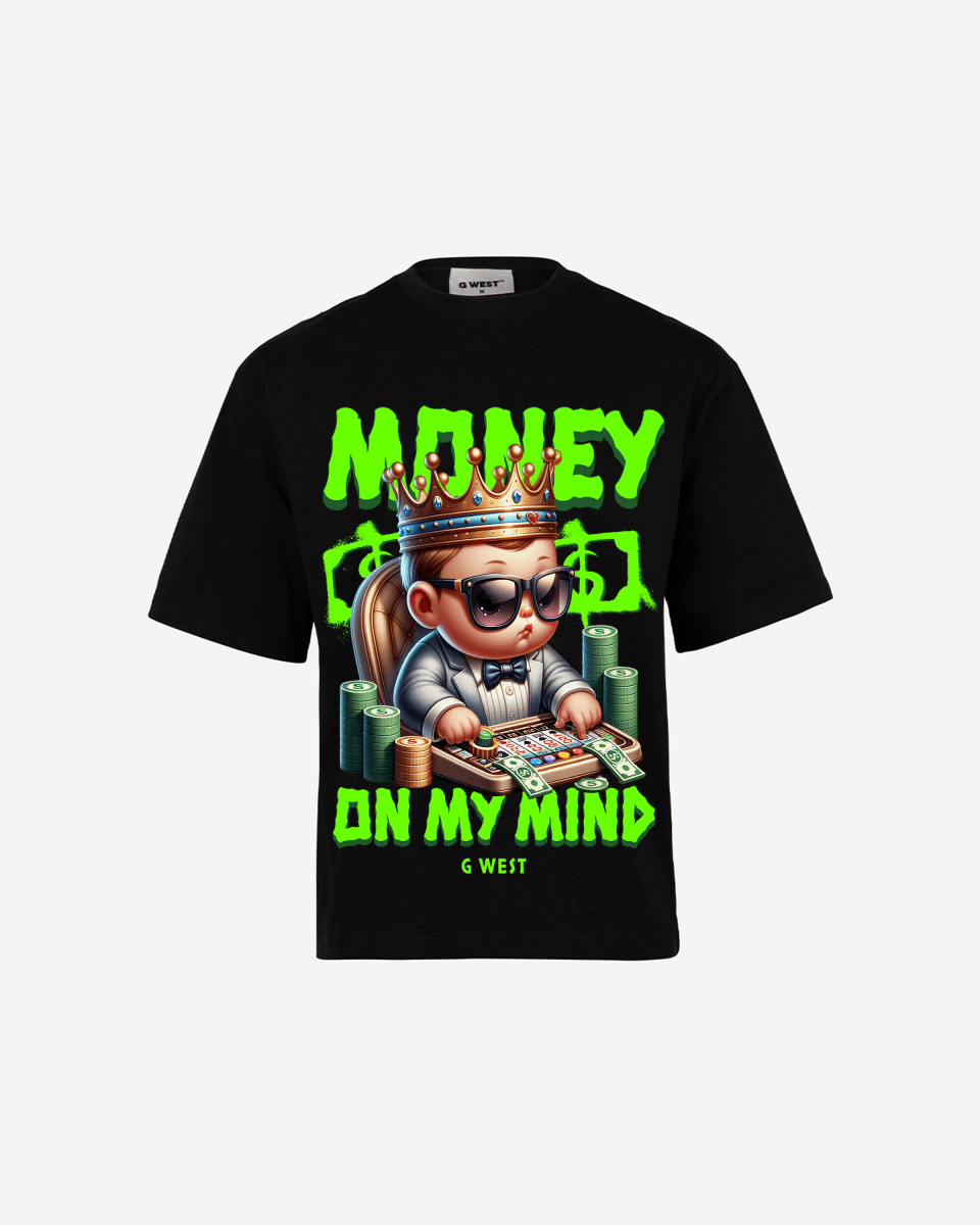 G - WEST MONEY ON MY MIND OVERSIZED TEE GWROJMT199 - G West