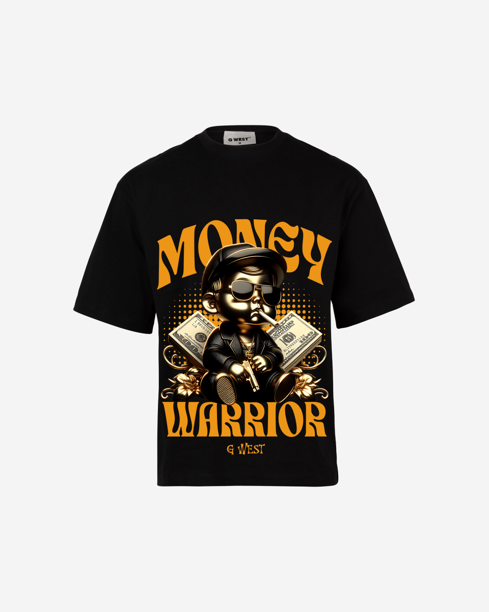G - WEST MONEY WARRIOR OVERSIZED TEE GWROJMT179 - G West