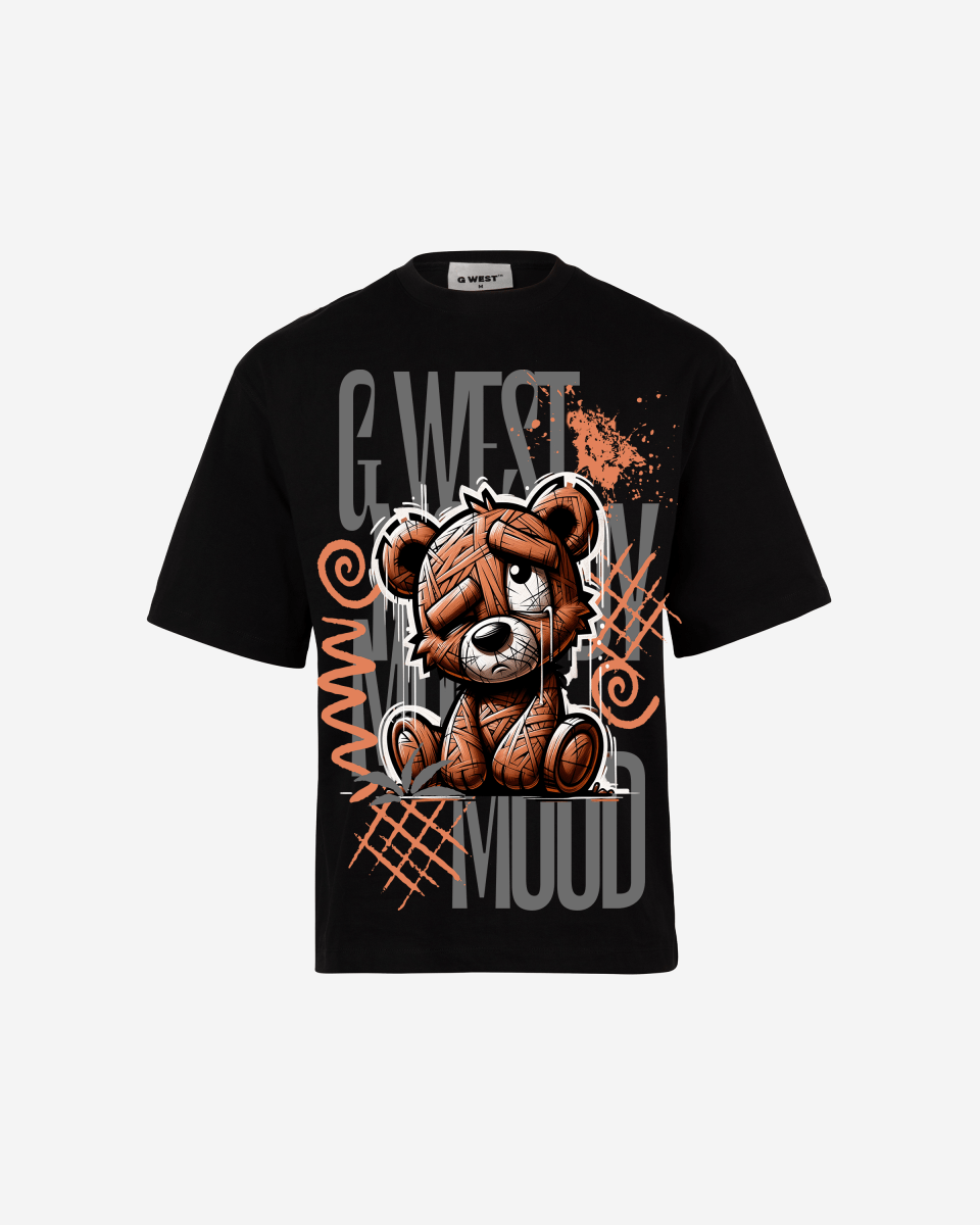 G - WEST MOOODY MOOD OVERSIZED TEE GWROJMT147 - G West