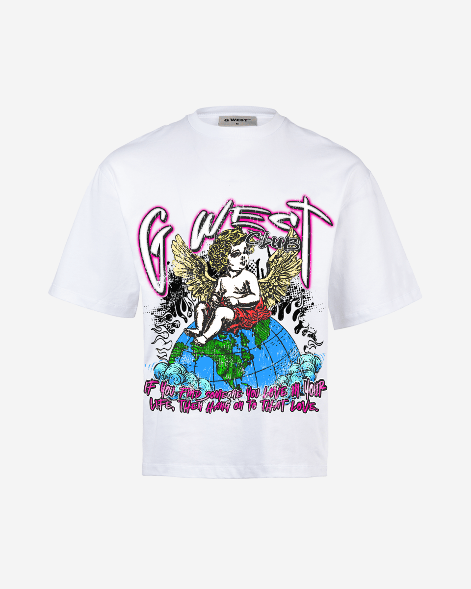 G West My World Big And Tall Oversized T-Shirt - G West