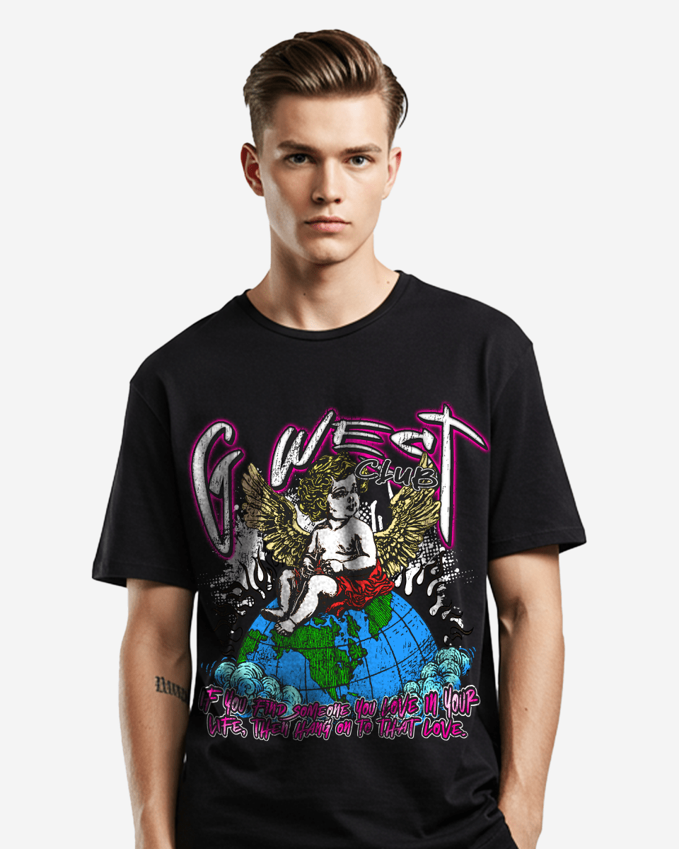 G West My World Oversized Tee - G West