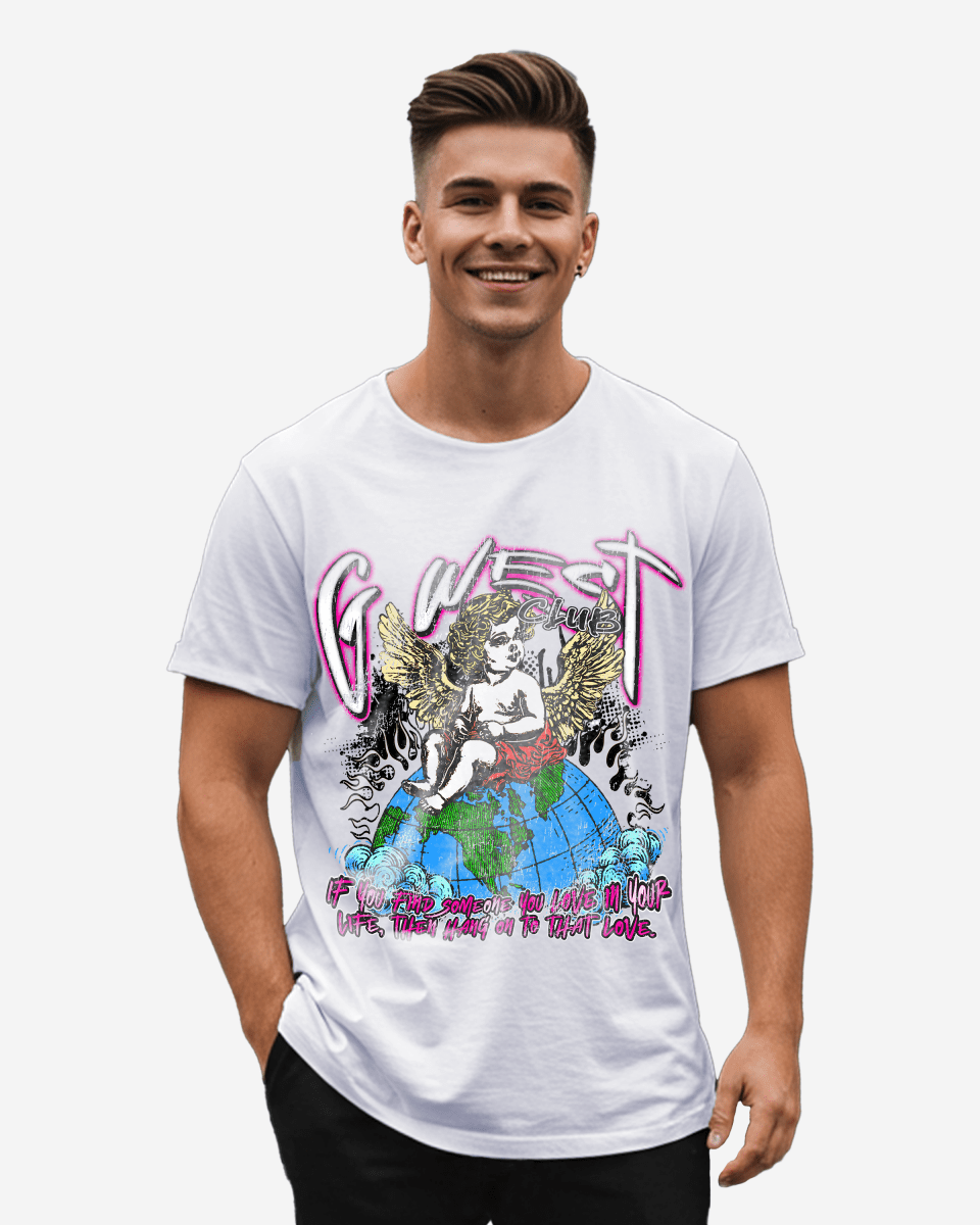 G West My World Oversized Tee - G West