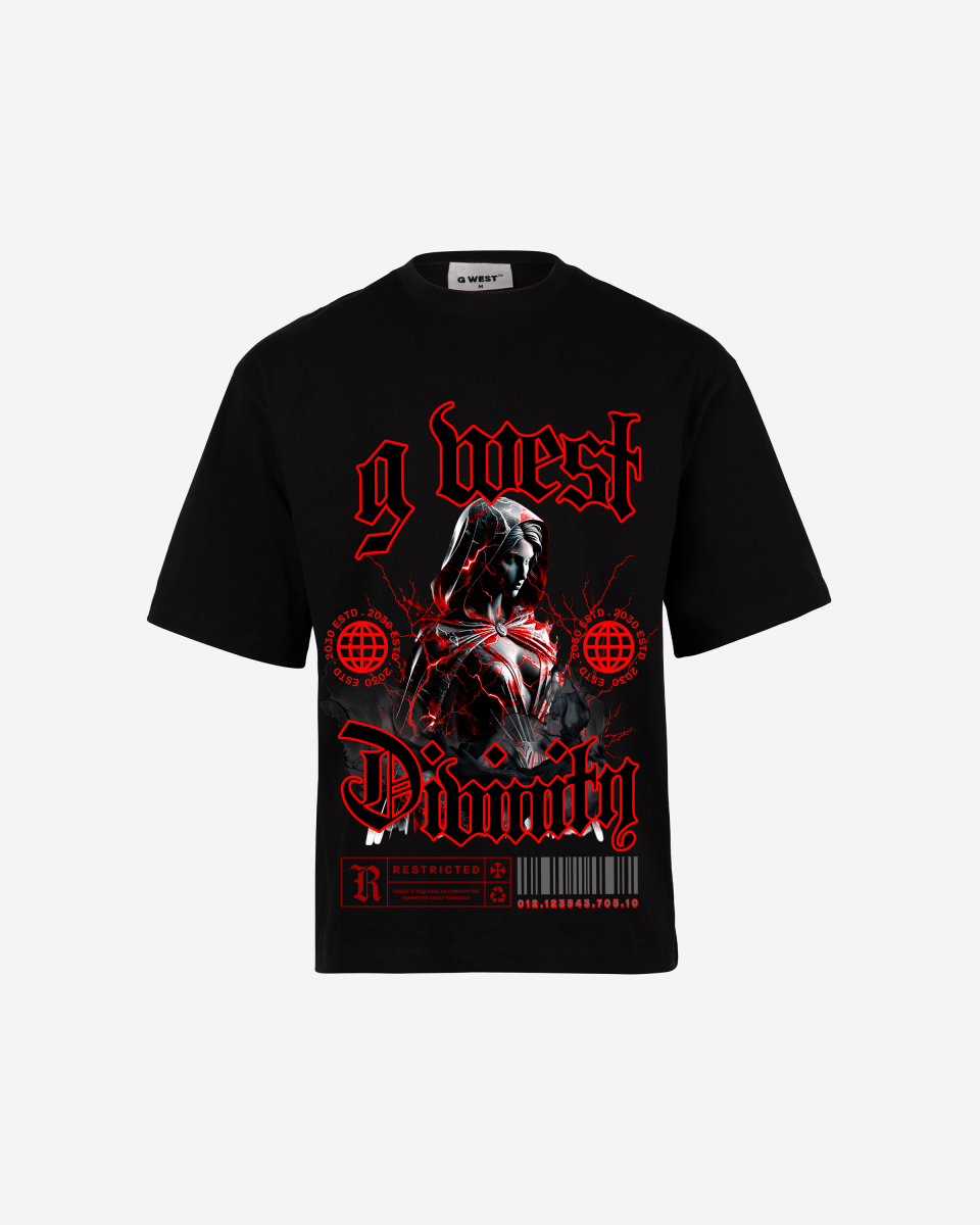 G - WEST MYSTIC DIVINITY OVERSIZED TEE GWROJMT134 - G West