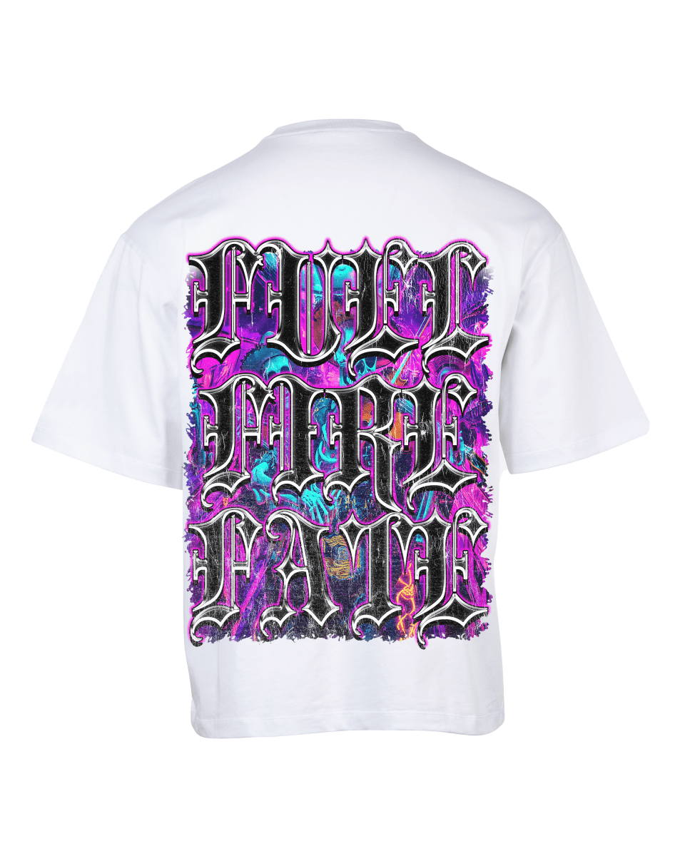 G West Neon Dead Band Oversized Men's T-Shirt - G West