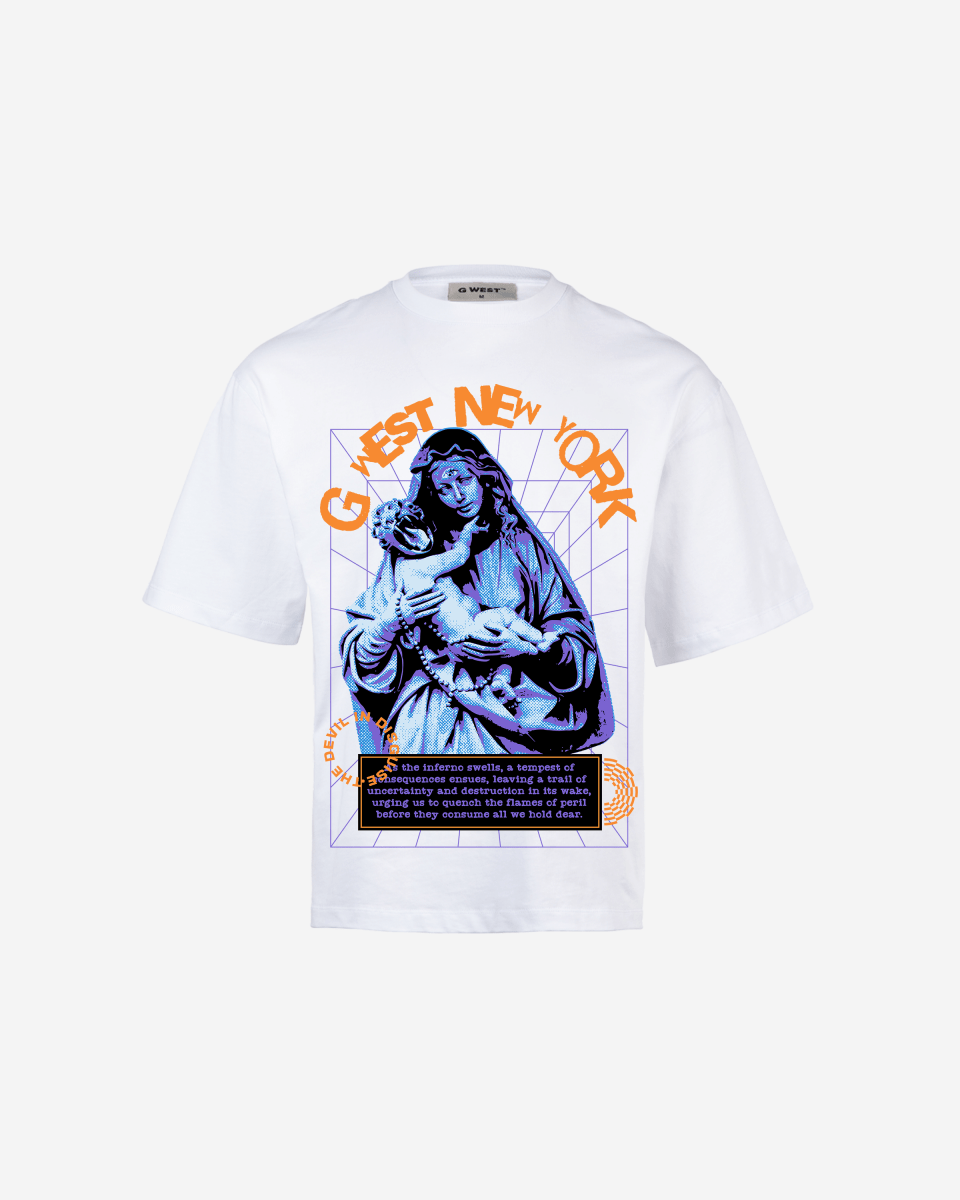G - WEST NEW YORK OVERSIZED TEE GWROJMT35 - G West