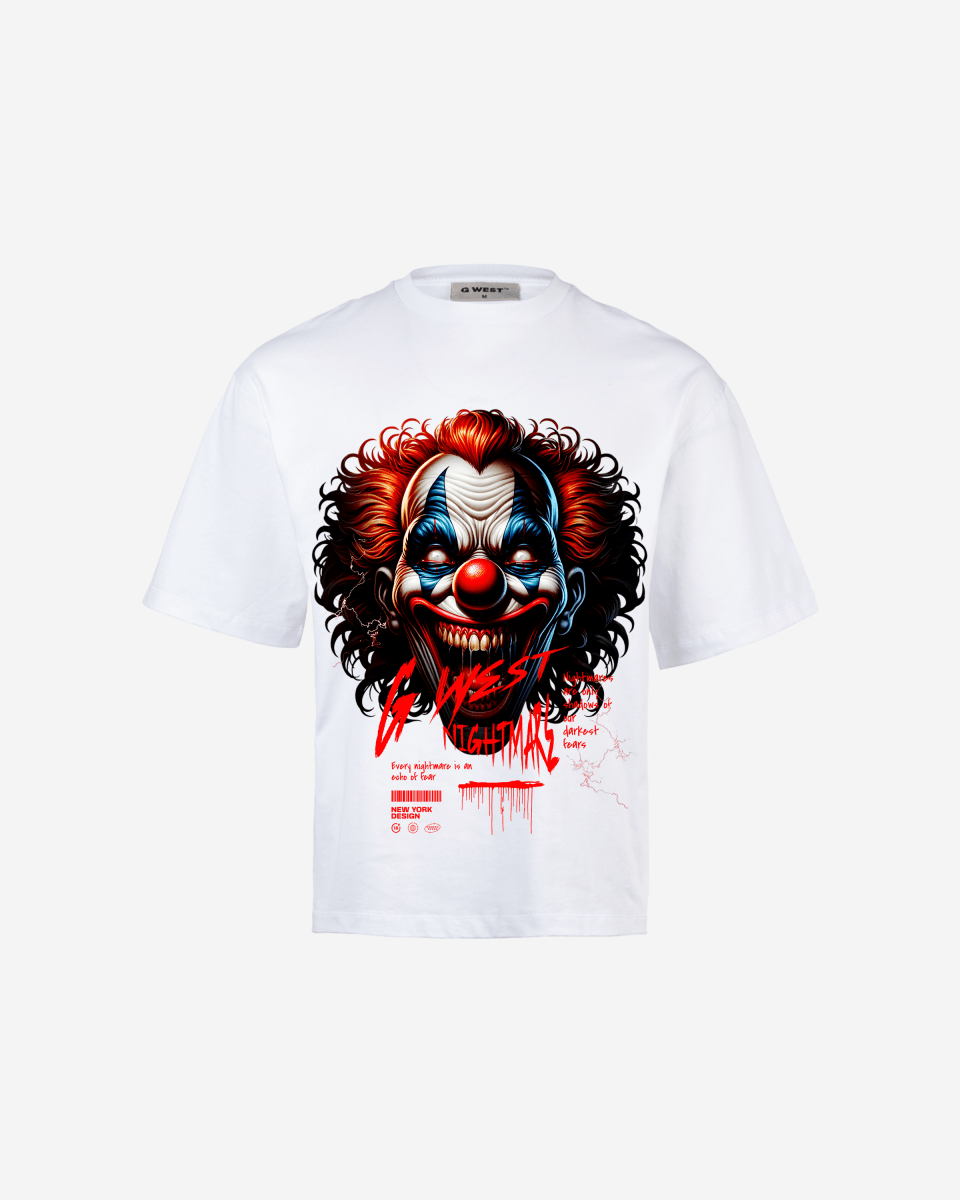 G - WEST NIGHTMARES OVERSIZED TEE GWROJMT160 - G West