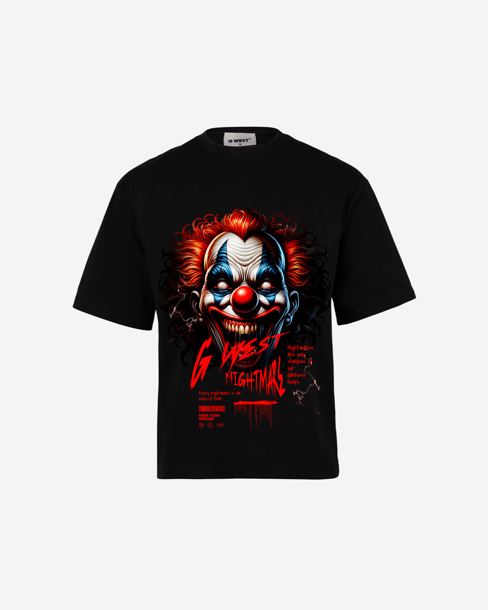 G - WEST NIGHTMARES OVERSIZED TEE GWROJMT160 - G West