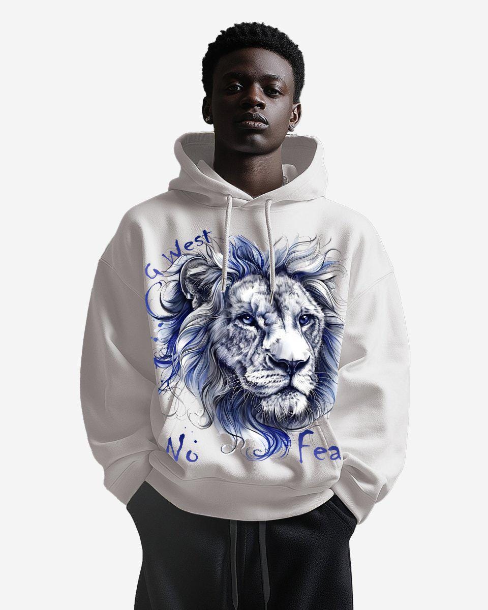 G West No Fear Oversize Hoodie - G West