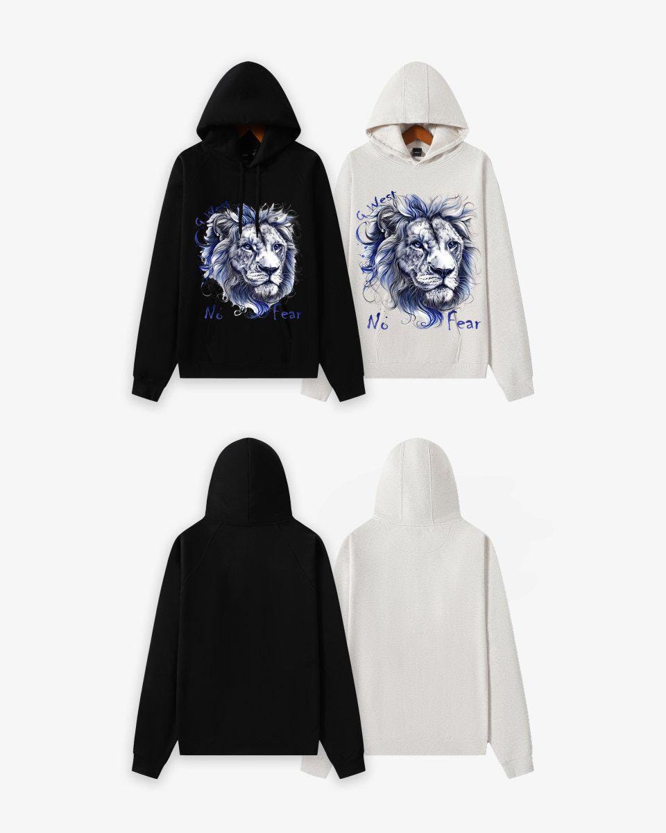 G West No Fear Oversize Hoodie - G West