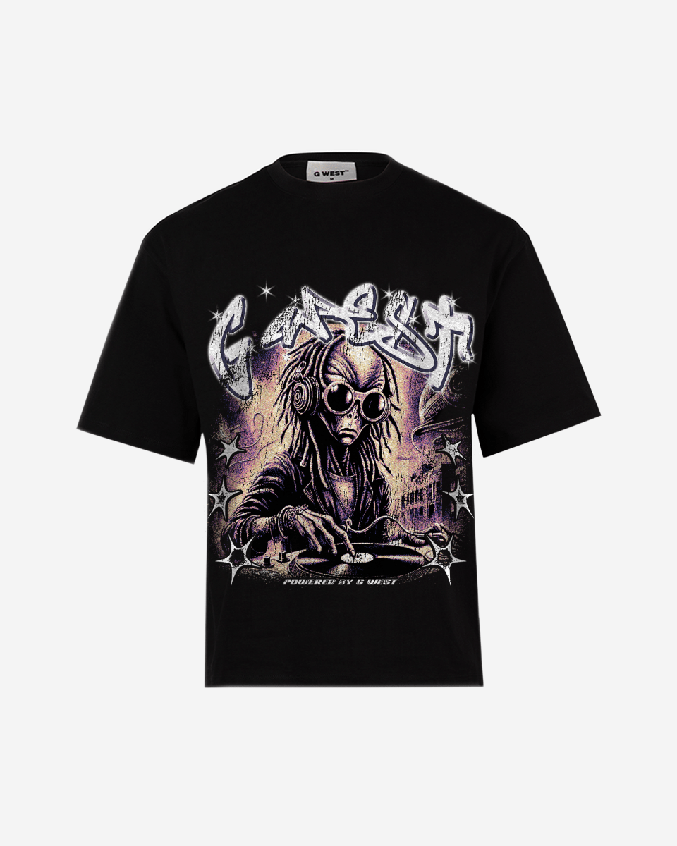 G West No Pulse, Just Vibe Big And Tall Oversized T-Shirt - G West