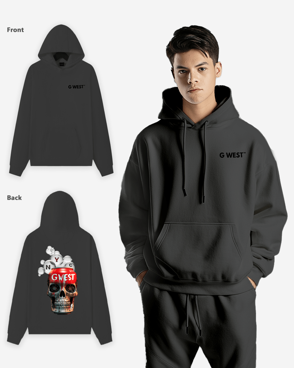 G West Nyc Can Heavy Premium Oversized Hoodie - G West
