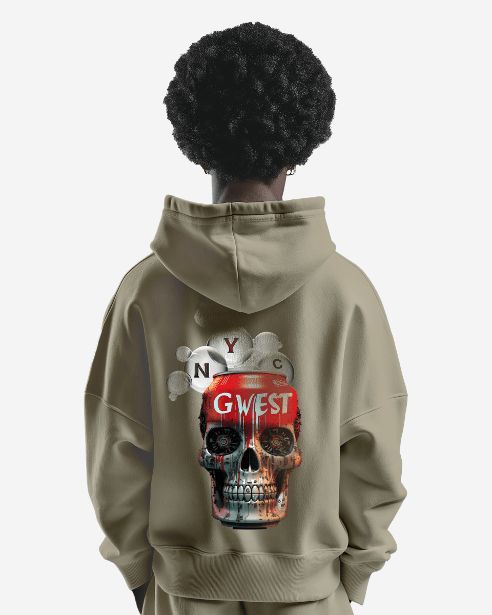 G West Nyc Can Heavy Premium Oversized Hoodie - G West