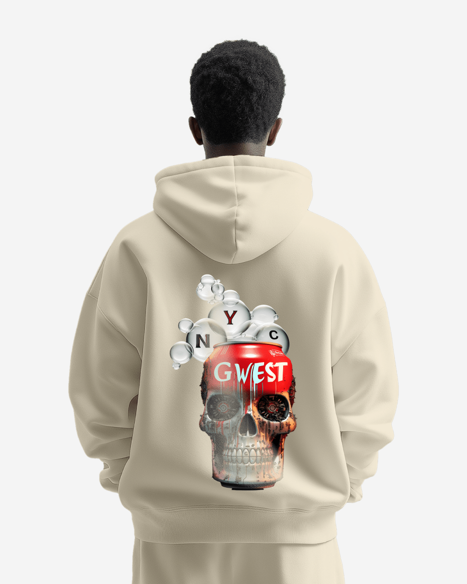 G West Nyc Can Heavy Premium Oversized Hoodie - G West