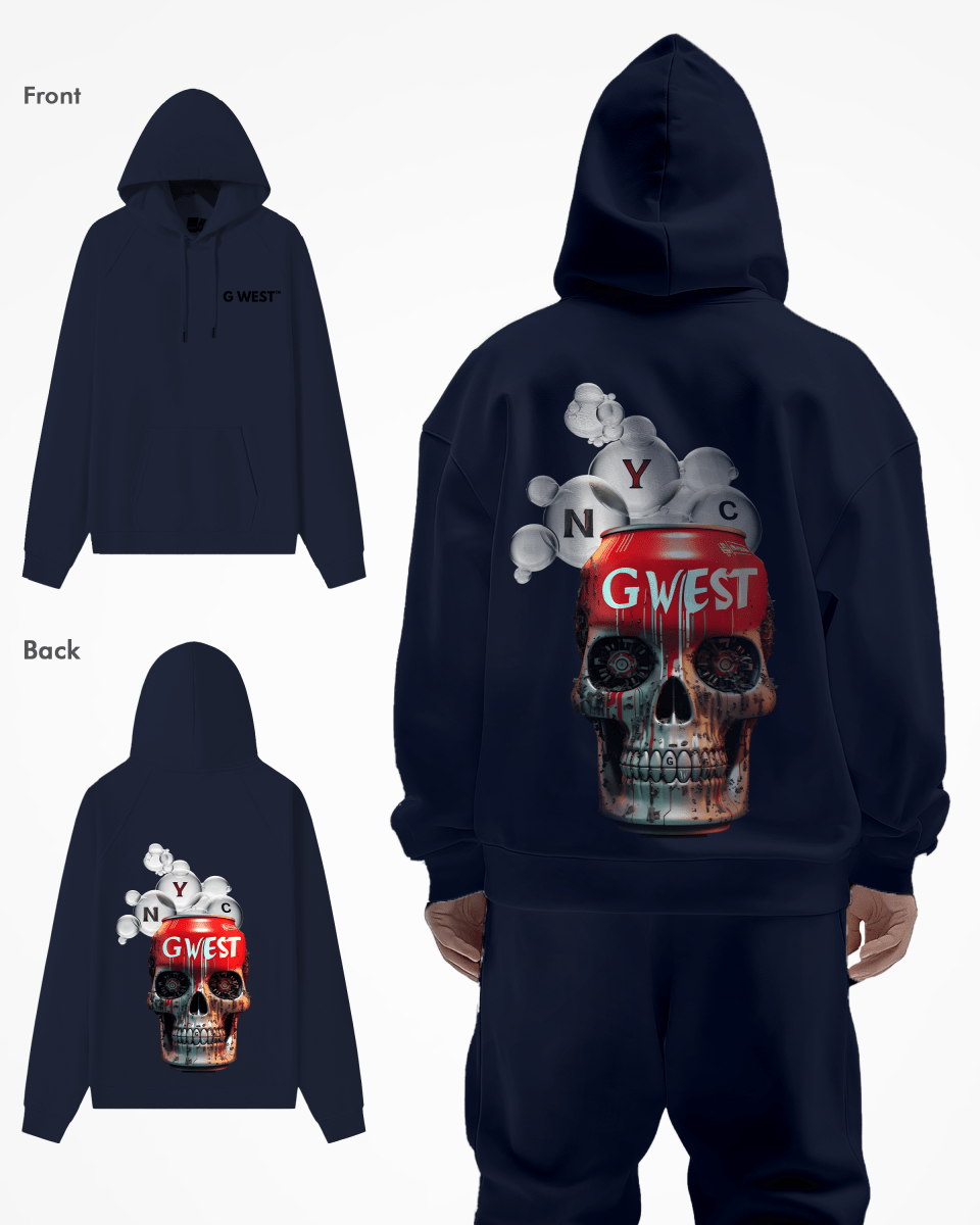 G West Nyc Can Heavy Premium Oversized Hoodie - G West