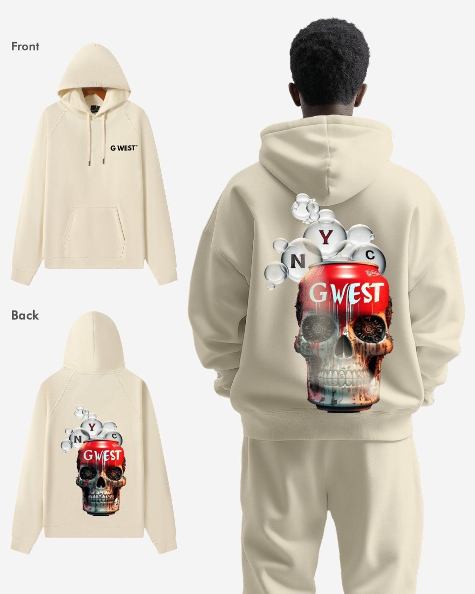 G West Nyc Can Heavy Premium Oversized Hoodie - G West
