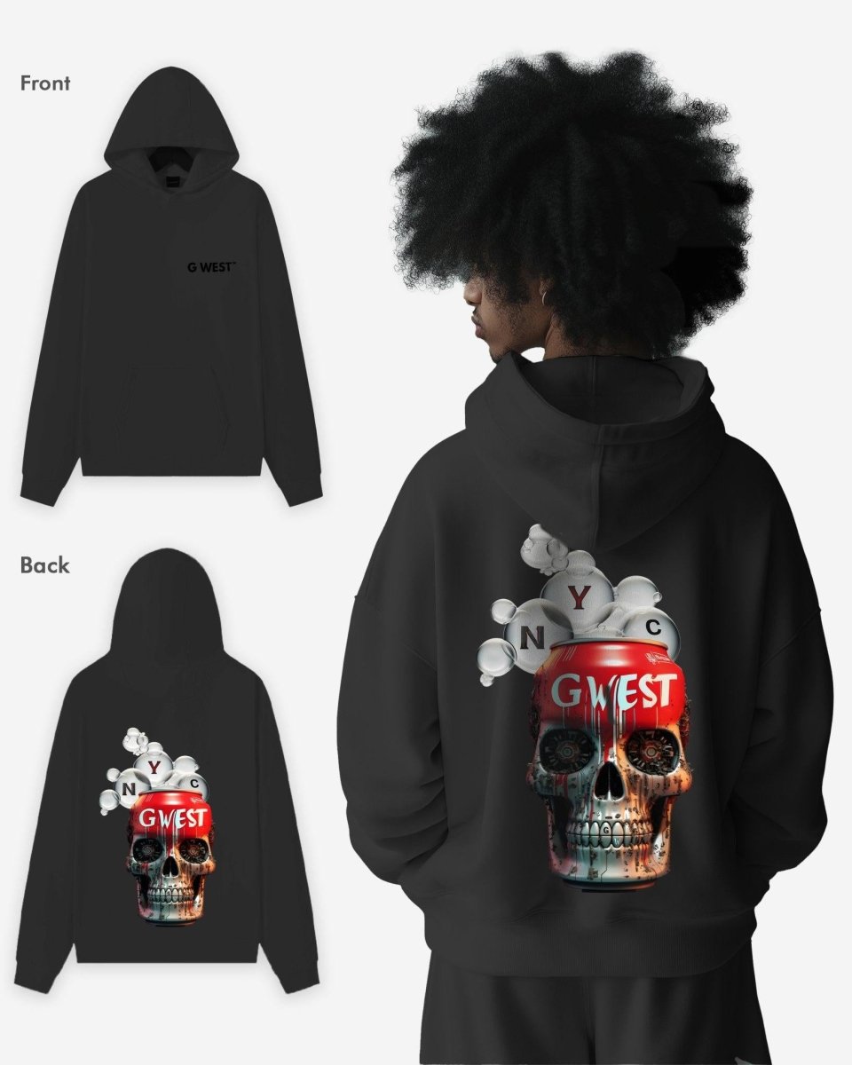 G West Nyc Can Heavy Premium Oversized Hoodie - G West