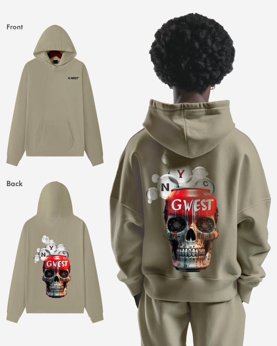 G West Nyc Can Heavy Premium Oversized Hoodie - G West
