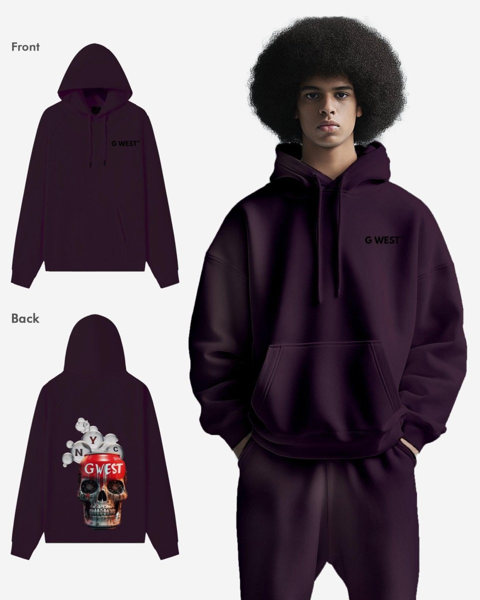 G West Nyc Can Heavy Premium Oversized Hoodie - G West